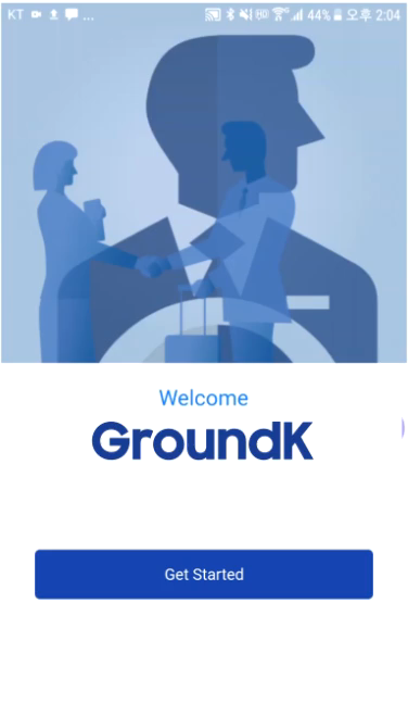 App Screenshot - GroundK Demo Page